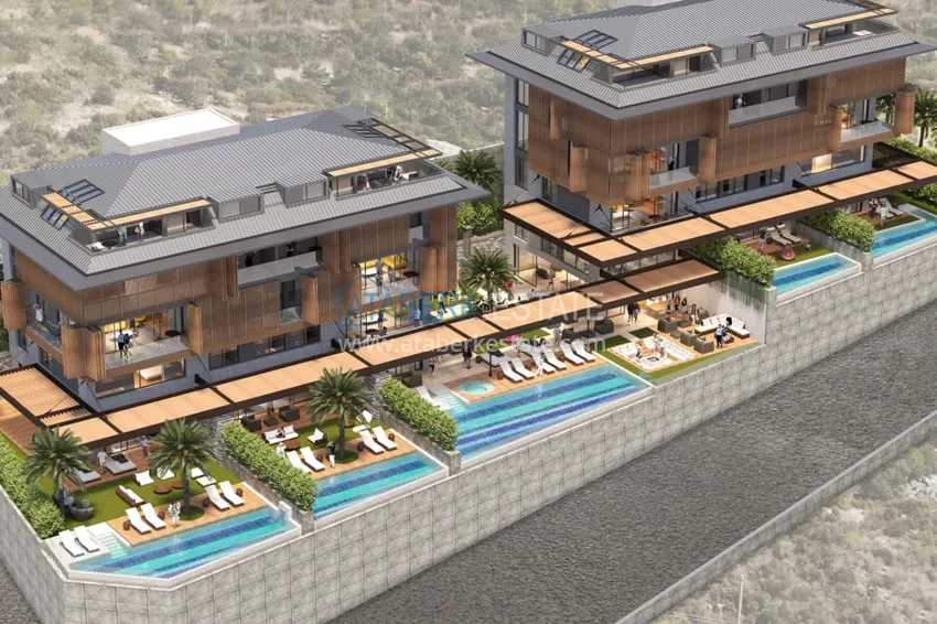 Nieruchomość obywatelska w ekskluzywnym kompleksie mieszkalnym — Alanya, Bektash  2 