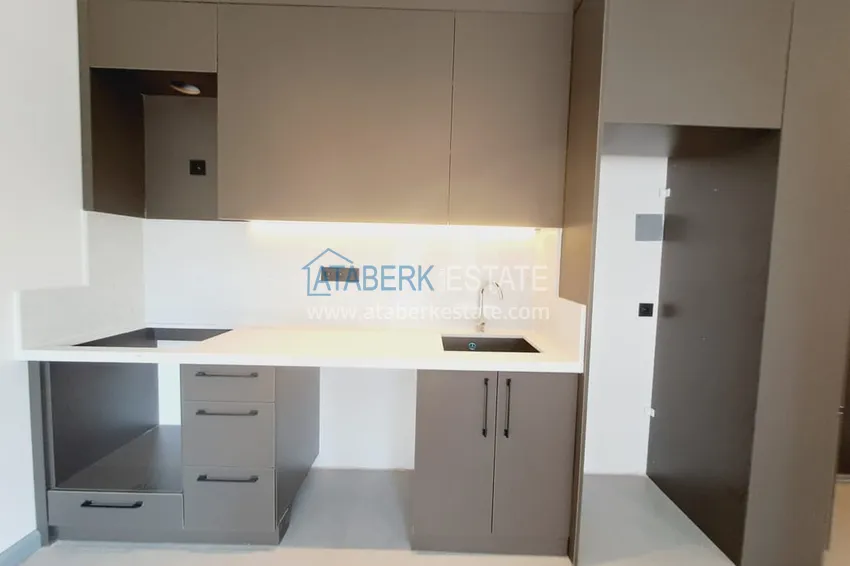 Kupuj  1+1 apartament bezpośrednio od właściciela w nowym budynku 250 od morza - Centrum Alanya 3 