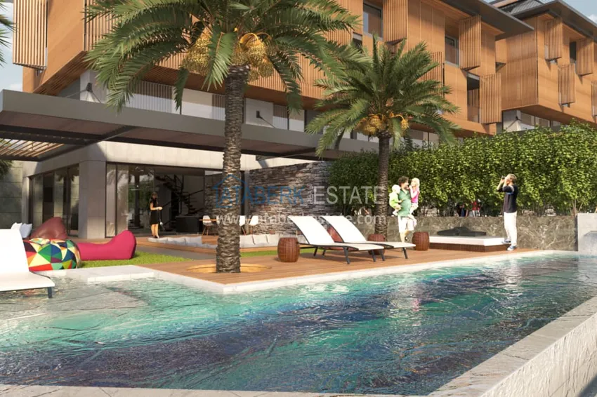 Nieruchomość obywatelska w ekskluzywnym kompleksie mieszkalnym — Alanya, Bektash  3 