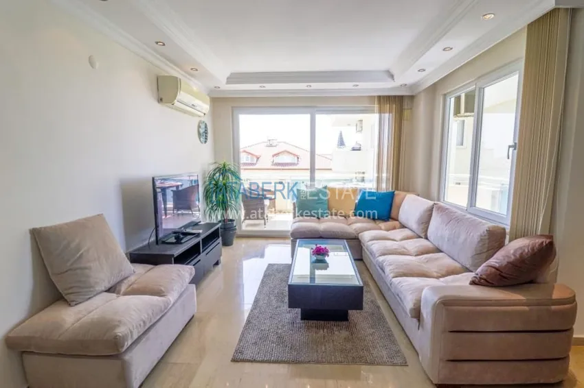 Kupuj  Duplex ogrodowy pod klucz w dzielnicy Konakli, Alanya. Nadaje się do zezwolenia na pobyt 3 