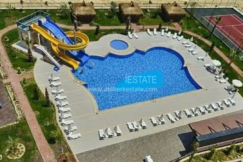 Apartament z jedną sypialnią pod klucz w kompleksie z koncepcją hotelu — Alanya, dzielnica Avsallar 4 