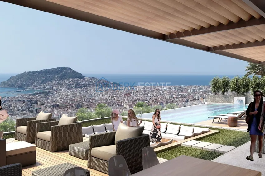 Nieruchomość obywatelska w ekskluzywnym kompleksie mieszkalnym — Alanya, Bektash  4 