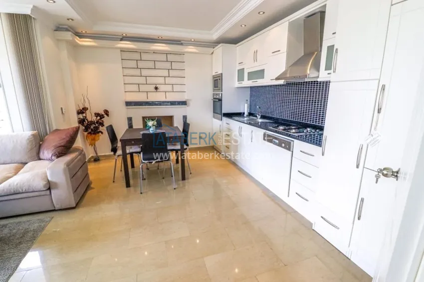 Kupuj  Duplex ogrodowy pod klucz w dzielnicy Konakli, Alanya. Nadaje się do zezwolenia na pobyt 4 