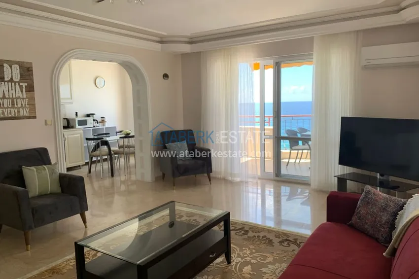 Kupuj  Mieszkanie 2+1 z nowymi meblami i widokiem na morze w kompleksie przy pierwszej plaży, Mahmutlar - dzielnica Alanya. 5 