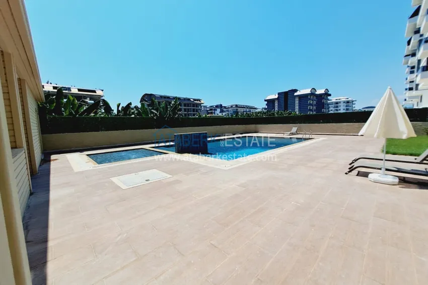 Umeblowane mieszkanie 1+1 w nowym kompleksie komfortowej, dzielnica Kargicak — Alanya  5 