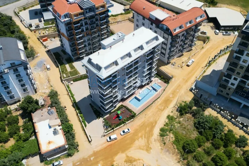 Nowe mieszkania z jedną sypialnią do długoterminowego wynajęcia w Avsallar, Alanya 5 