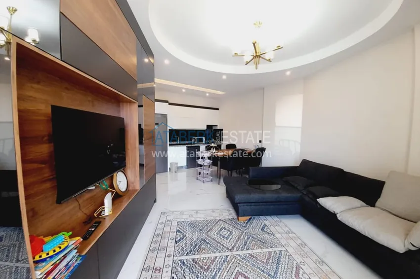 Kupuj  Apartament 1+1 z meblami i widokiem na morze w kompleksie przy plaży — Alanya, dzielnica Kargicak 4 