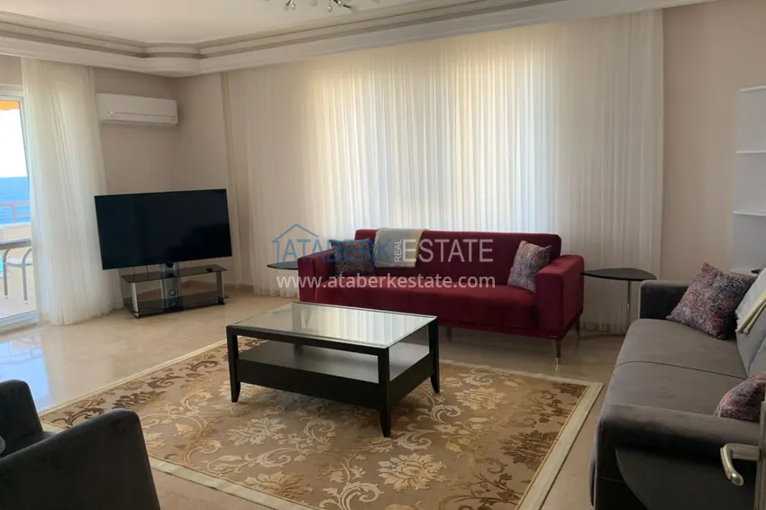 Kupuj  Mieszkanie 2+1 z nowymi meblami i widokiem na morze w kompleksie przy pierwszej plaży, Mahmutlar - dzielnica Alanya. 6 