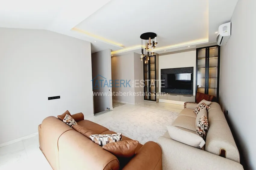 Kupuj  Umeblowany dwupoziomowy penthouse w nowoczesnym nowym kompleksie — Alanya, Mahmutlar 6 
