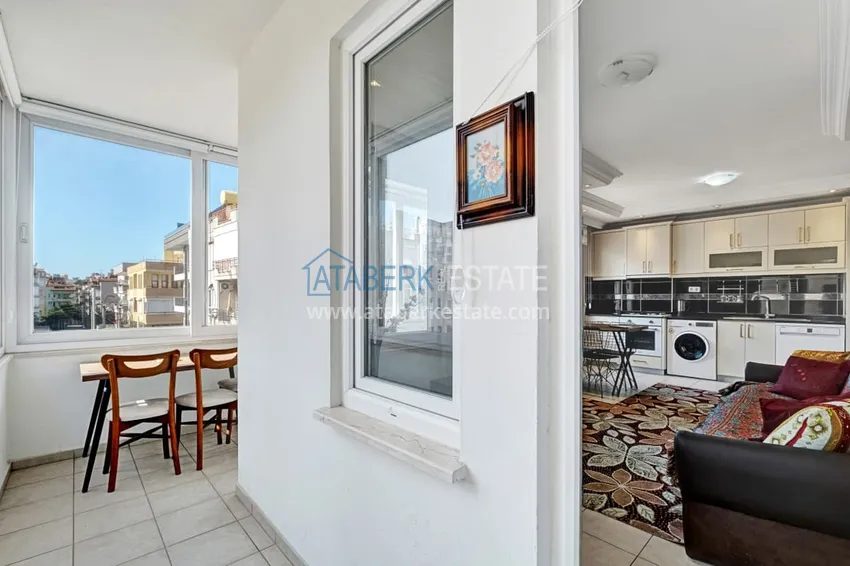 Kupuj  Apartament pod klucz z 1 sypialnią i przeszklonym balkonem w pobliżu plaży Kleopatra - Centrum Alanya 6 