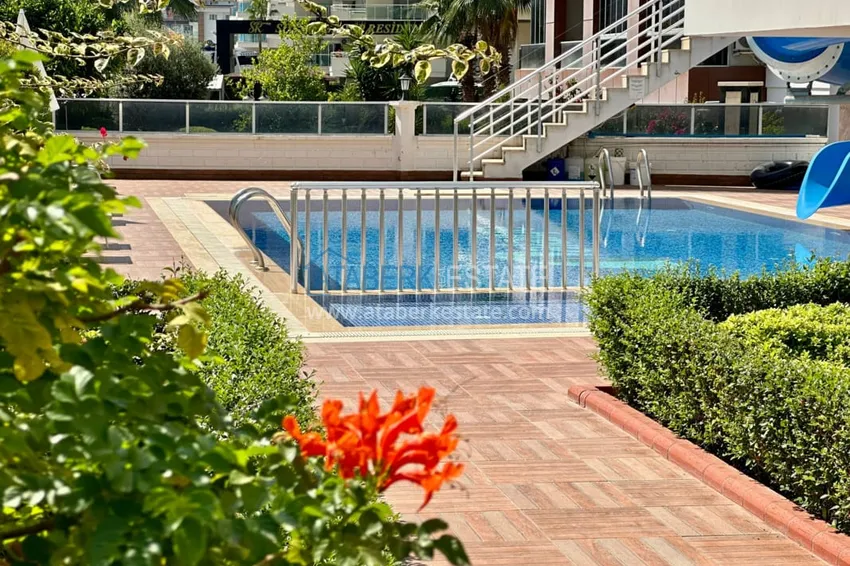 Trzypokojowy apartament z meblami i widokiem na góry — Mahmutlar, Alanya 6 