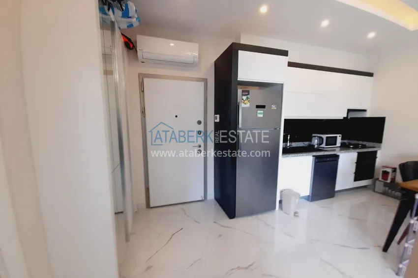 Kupuj  Apartament 1+1 z meblami i widokiem na morze w kompleksie przy plaży — Alanya, dzielnica Kargicak 5 