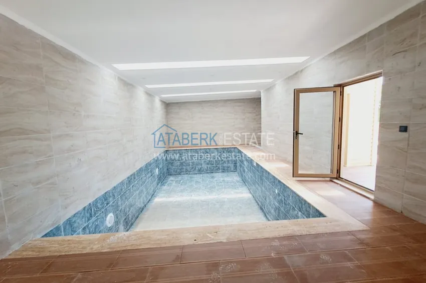 Umeblowane mieszkanie 1+1 w nowym kompleksie komfortowej, dzielnica Kargicak — Alanya  7 
