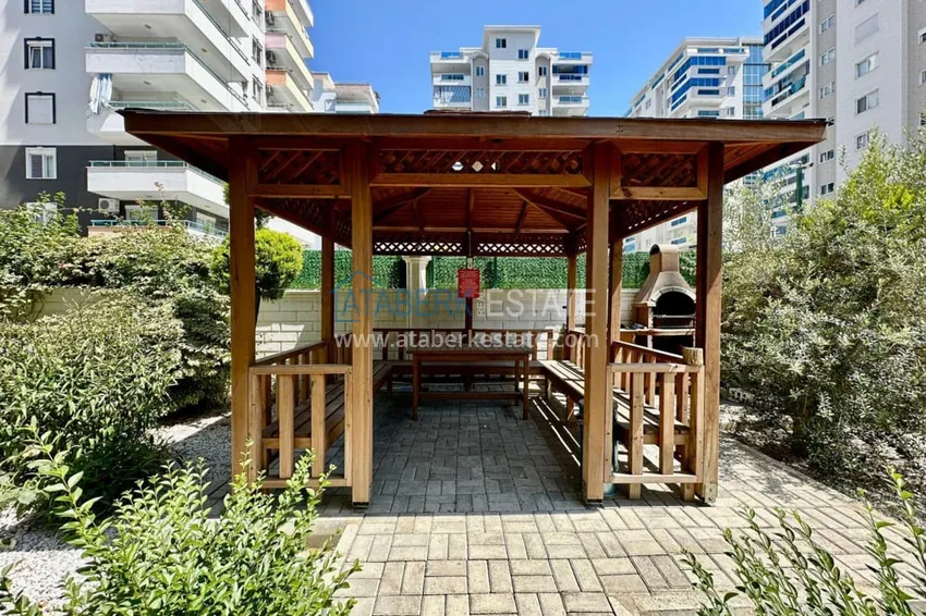 Trzypokojowy apartament z meblami i widokiem na góry — Mahmutlar, Alanya 7 