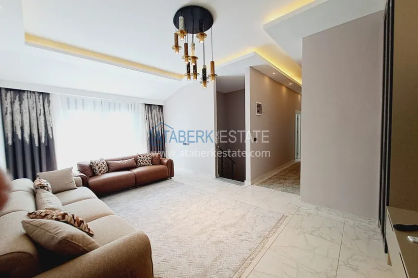 Kupuj  Umeblowany dwupoziomowy penthouse w nowoczesnym nowym kompleksie — Alanya, Mahmutlar 9 