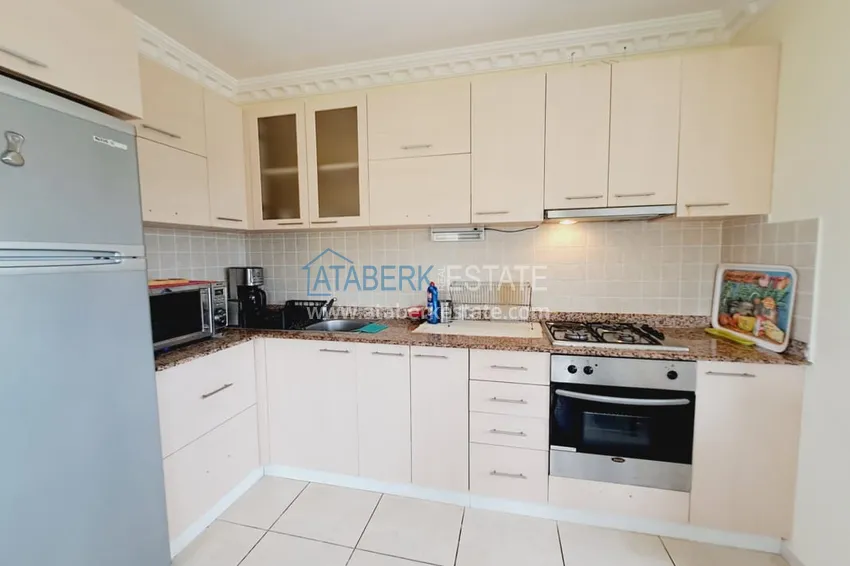 Kupuj  Dwupoziomowy apartament z meblami, oddzielną kuchnią i widokiem na morze - Alanya, dzielnica Turkler 10 