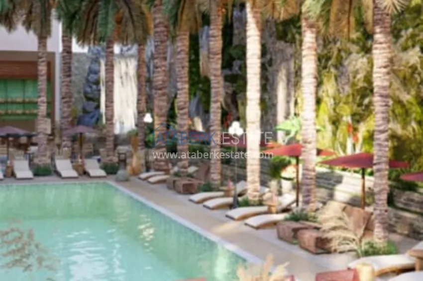 Kompleks mieszkaniowy w budowie przy plaży w Antalya, dzielnica Lara - Guzeloba 9 