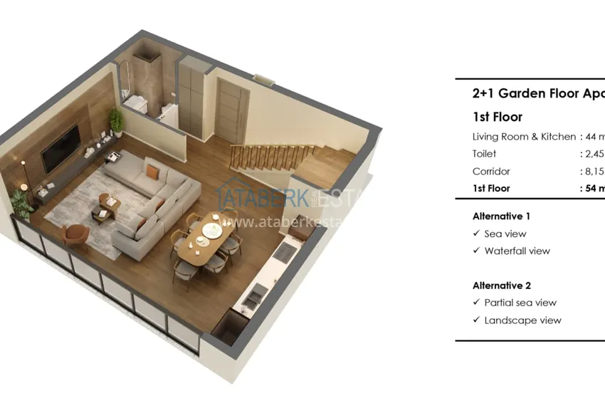 Kupuj taniej Elitarny kompleks mieszkaniowy w Antalyi, dzielnica Lara. Apartamenty premium znanej na całym świecie sieci hoteli 7 