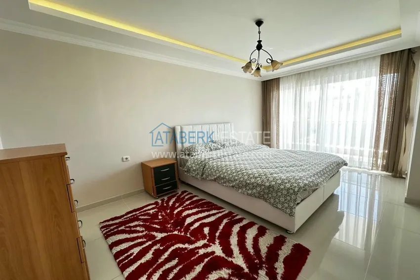 Kupuj  Dwupoziomowy penthouse z meblami i widokiem na morze. Dzielnica Tosmur, Alanya 14 
