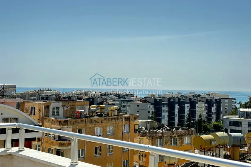 Kupuj  Dwupoziomowy penthouse z meblami i widokiem na morze. Dzielnica Tosmur, Alanya 21 