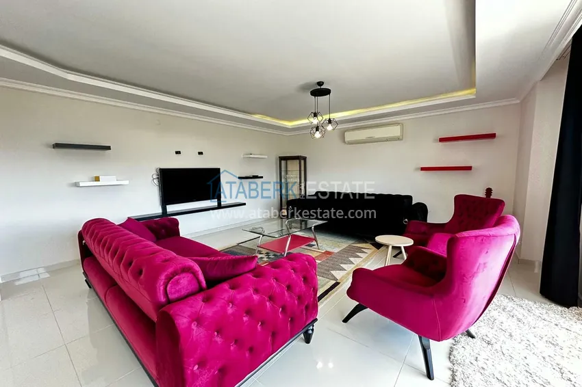 Kupuj  Dwupoziomowy penthouse z meblami i widokiem na morze. Dzielnica Tosmur, Alanya 5 