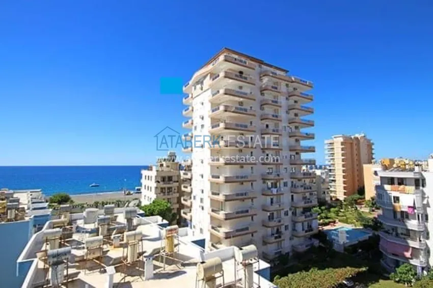 Apartament w nowoczesnym wnętrzu Mahmutlar, bezpośredni widok na morze, pierwsze wybrzeże 1 