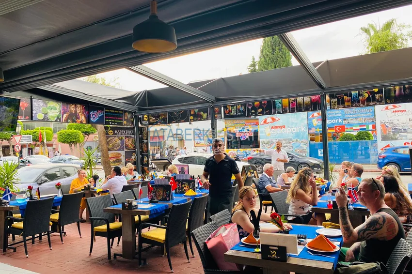Gotowy biznes z gwarantowanym dochodem. Kawiarnia w centrum Alanya, dzielnica Damlataş 16 