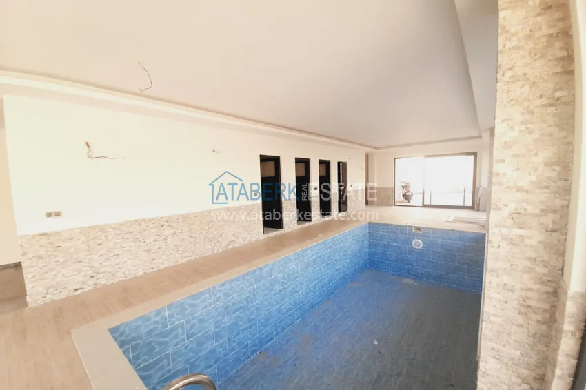 Gotowe trzypokojowe mieszkanie w nowym budynku - Alanya, dzielnica Oba 10 