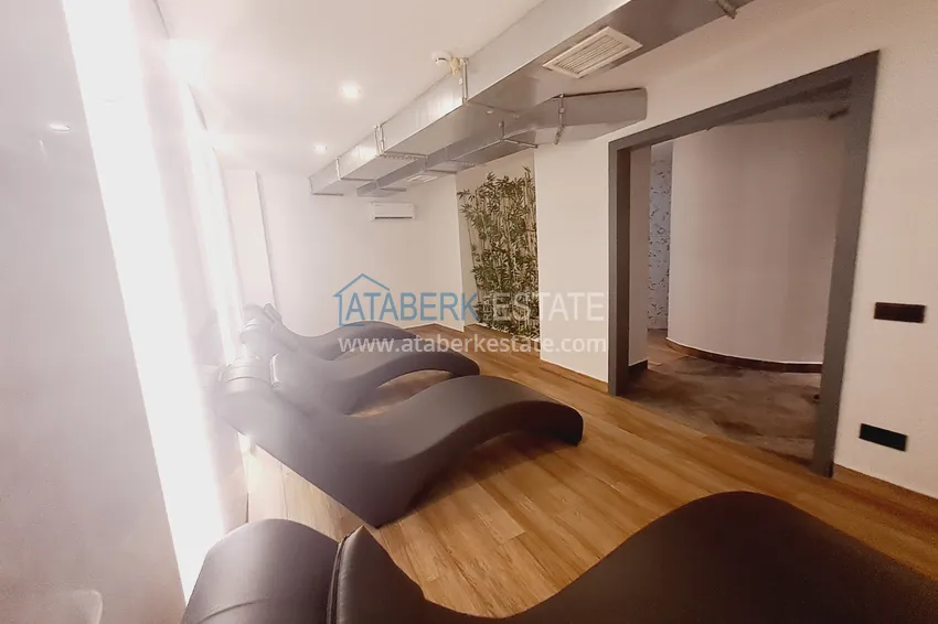 Apartament z dwiema sypialniami z nowymi meblami z widokiem na morze i góry - centrum Alanyi, plaża Kleopatra  11 