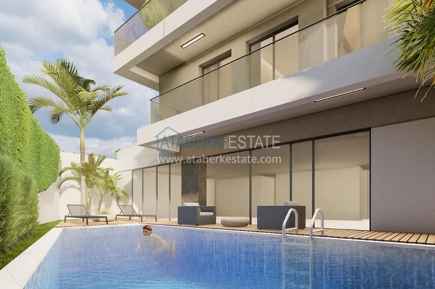 Nowy projekt kompleksu mieszkalnego w Oba - Alanya. 3-letni plan ratalny 11 