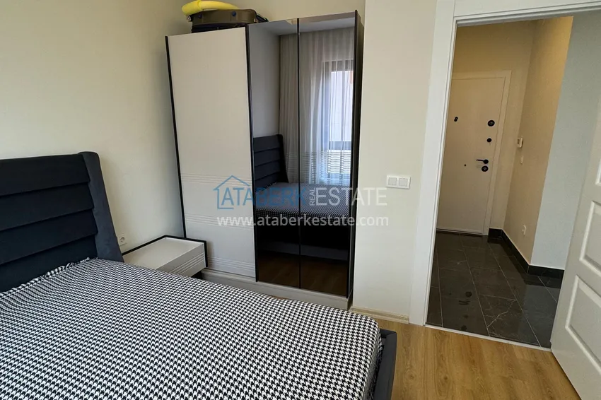 Kupuj  Apartament 1+1 z nowymi meblami i widokiem na góry w nowoczesnym kompleksie - dzielnica Mahmutlar, Alanya 12 