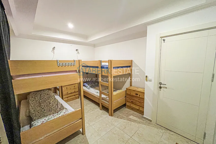 Kupuj  Mieszkanie na zezwolenie na pobyt w przytulnym kompleksie mieszkalnym z infrastrukturą. Dystrykt Oba, Alanya 10 