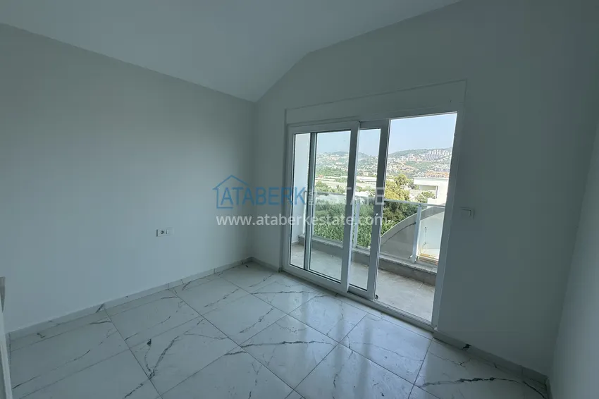 Kupuj  Duplex 2+1 z widokiem na morze i góry — dzielnica Kargicak, Alanya 12 