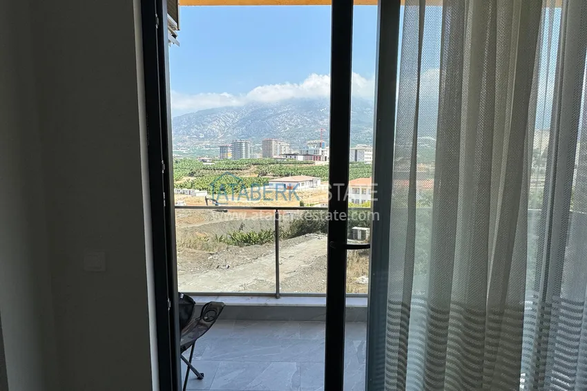 Kupuj  Apartament 1+1 z nowymi meblami i widokiem na góry w nowoczesnym kompleksie - dzielnica Mahmutlar, Alanya 14 