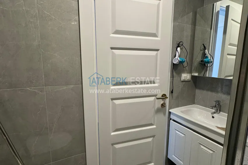 Kupuj  Apartament 1+1 z nowymi meblami i widokiem na góry w nowoczesnym kompleksie - dzielnica Mahmutlar, Alanya 15 