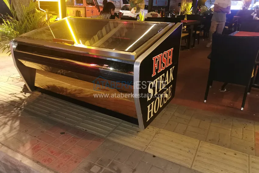 Gotowy biznes z gwarantowanym dochodem. Kawiarnia w centrum Alanya, dzielnica Damlataş 21 