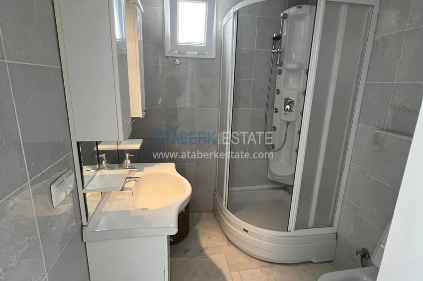 Kupuj  Apartament liniowy 3+1 z meblami, widokiem na morze i góry na plaży - Tosmur, Alanya 16 