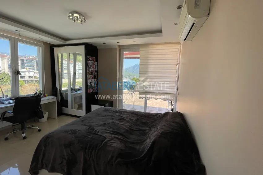 Kupuj  Luksusowy duplex z meblami, basenem i panoramicznym widokiem w Cikcilli, Alanya 18 