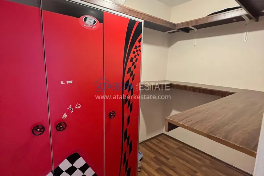Kupuj  Umeblowany apartament 3+1 z otwartym widokiem na morze, odpowiedni do pozwolenia na pobyt i obywatelstwo - Tosmur, Alanya 19 