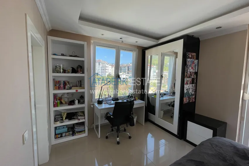 Kupuj  Luksusowy duplex z meblami, basenem i panoramicznym widokiem w Cikcilli, Alanya 19 
