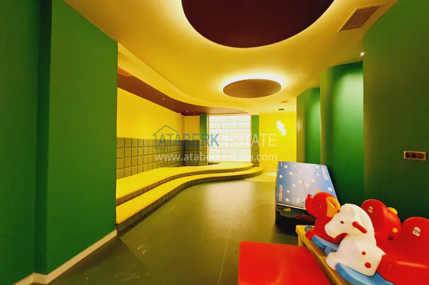 Apartamenty od właściciela w nowym budynku - centrum Alanyi, 150 metrów od plaży Keykubat. Nadaje się do wynajmu krótkoterminowego 18 