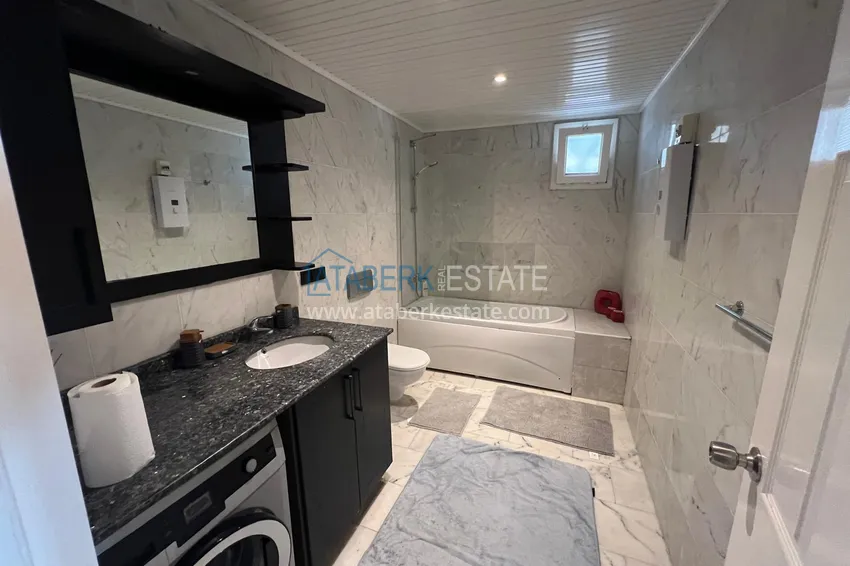 Kupuj  Umeblowany apartament 3+1 z otwartym widokiem na morze, odpowiedni do pozwolenia na pobyt i obywatelstwo - Tosmur, Alanya 20 