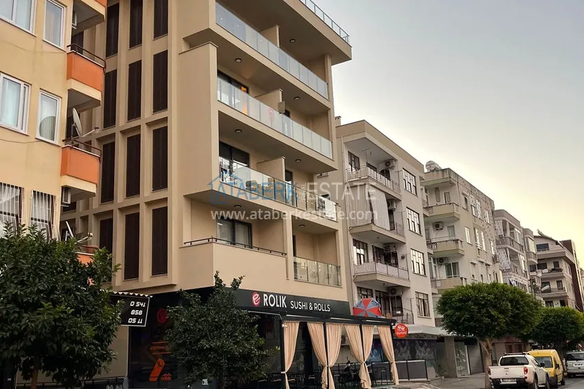 Apartament 1+1 w centrum Alanyi w nowym nowoczesnym kompleksie - plaża Kleopatra 1 