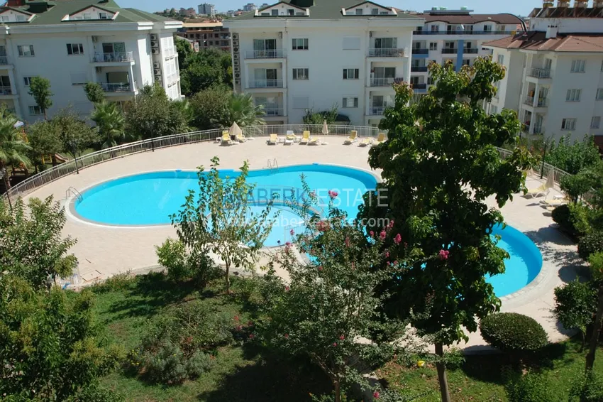 Mieszkanie na zezwolenie na pobyt w przytulnym kompleksie mieszkalnym z infrastrukturą. Dystrykt Oba, Alanya 2 