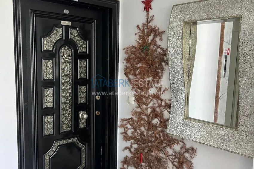 Kupuj  Umeblowany apartament 3+1 z otwartym widokiem na morze, odpowiedni do pozwolenia na pobyt i obywatelstwo - Tosmur, Alanya 1 