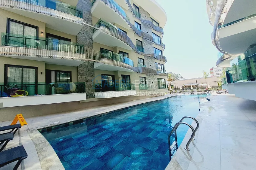 Apartamenty od właściciela w nowym budynku - centrum Alanyi, 150 metrów od plaży Keykubat. Nadaje się do wynajmu krótkoterminowego 1 