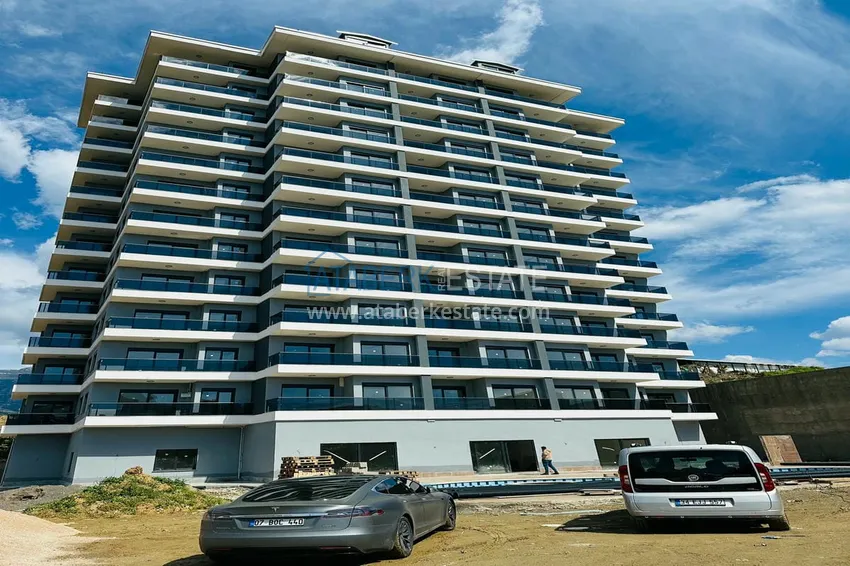 Gotowy apartament z jedną sypialnią w nowym kompleksie - dzielnica Mahmutlar, Alanya 2 