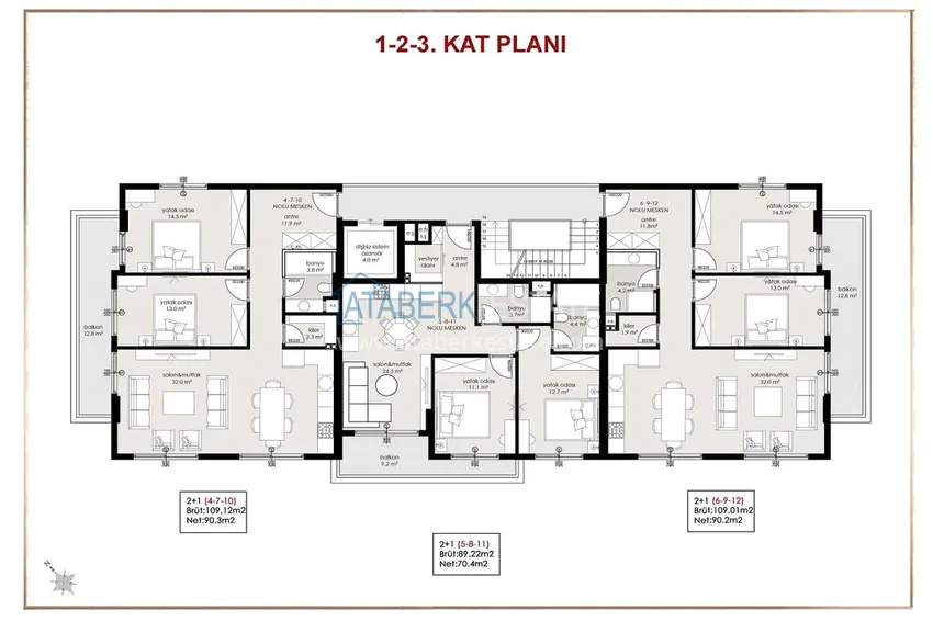Kupuj taniej Nowy projekt kompleksu mieszkalnego w Oba - Alanya. 3-letni plan ratalny 3 