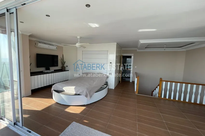 Kupuj  Luksusowy duplex z meblami, basenem i panoramicznym widokiem w Cikcilli, Alanya 23 