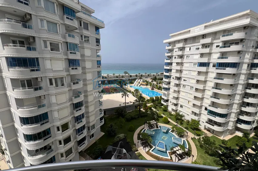 Kupuj  Apartament liniowy 3+1 z meblami, widokiem na morze i góry na plaży - Tosmur, Alanya 21 